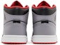 Details for Air Jordan 1 Mid 'Bred Shadow' Lelaki Wanita Retro Kasut Sneakers DQ8426-006