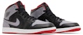 Air Jordan 1 Mid 'Bred Shadow' Lelaki Wanita Retro Kasut Sneakers DQ8426-006