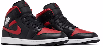 Air Jordan 1 Mid 'Bred Twist' Lelaki Perempuan Kasut Viral DQ8426-067 Cheap Air Jordan 1 Mid 'Bred Twist' Lelaki Perempuan Kasut Viral DQ8426-067