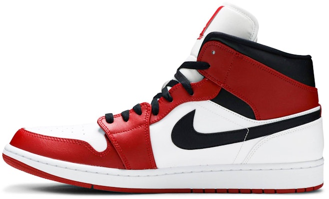 Air Jordan 1 Mid 'Chicago' 554724-173 Lookbook Air Jordan 1 Mid 'Chicago' 554724-173