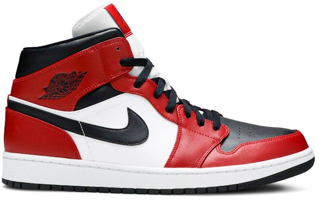Air Jordan 1 Mid 'Chicago Black Toe' 554724-069 - Kasut Sneakers Unisex Buy Air Jordan 1 Mid 'Chicago Black Toe' 554724-069 - Kasut Sneakers Unisex