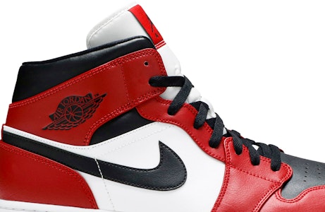 Air Jordan 1 Mid 'Chicago Black Toe' 554724-069 - Kasut Sneakers Unisex Order Air Jordan 1 Mid 'Chicago Black Toe' 554724-069 - Kasut Sneakers Unisex