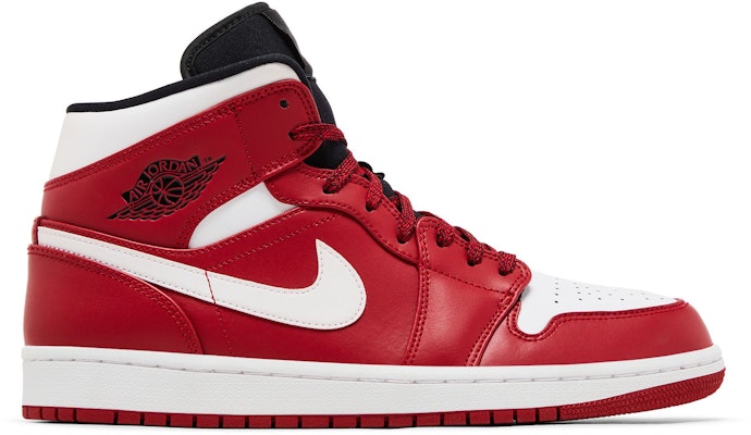 Air Jordan 1 Mid 'Chicago Gym Red White' 2018 554724-605 Buy Air Jordan 1 Mid 'Chicago Gym Red White' 2018 554724-605