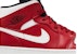 Air Jordan 1 Mid 'Chicago Gym Red White' 2018 554724-605