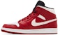 Air Jordan 1 Mid 'Chicago Gym Red White' 2018 554724-605