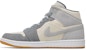 Air Jordan 1 Mid 'Susu Kelapa Kelabu Partikel' DN4281-100