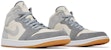 Air Jordan 1 Mid 'Susu Kelapa Kelabu Partikel' DN4281-100