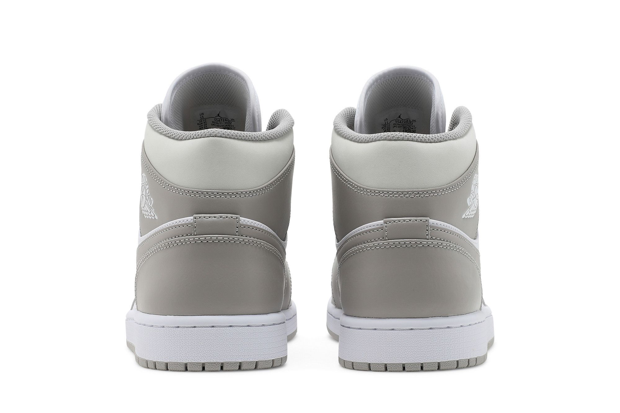Sizing Air Jordan 1 Mid 'College Grey' 554724-082