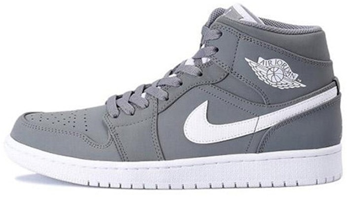 Air Jordan 1 Mid 'Cool Grey' 554724-036 Buy Air Jordan 1 Mid 'Cool Grey' 554724-036