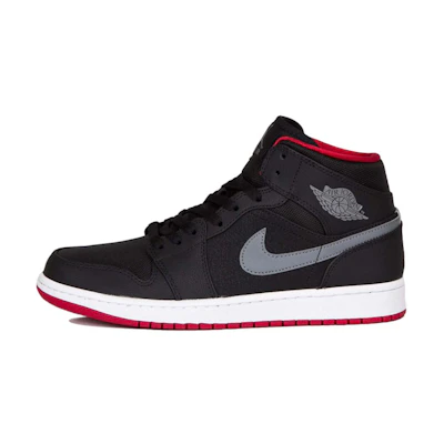 Jordan 1 Mid 'Cool Grey Gym Red'