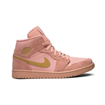 Jordan 1 Mid 'Coral Gold'
