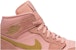 Air Jordan 1 Mid 'Coral Gold' Emas Karang 852542-600