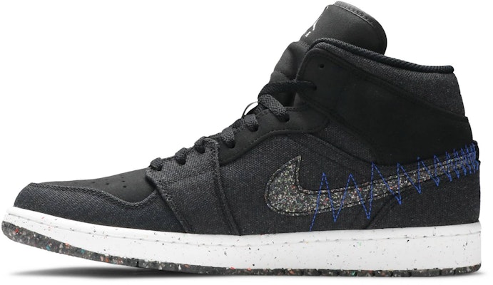 Air Jordan 1 Mid 'Crater' Sepatu Sneaker DM3529-001 Lookbook Air Jordan 1 Mid 'Crater' Sepatu Sneaker DM3529-001