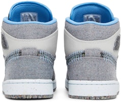 Air Jordan 1 Mid 'Crater Grey University Blue' DM3529-004 (灰色大學藍) Details for Air Jordan 1 Mid 'Crater Grey University Blue' DM3529-004 (灰色大學藍)