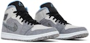 Cheap Air Jordan 1 Mid 'Crater Grey University Blue' Kelabu Biru Universiti. DM3529-004