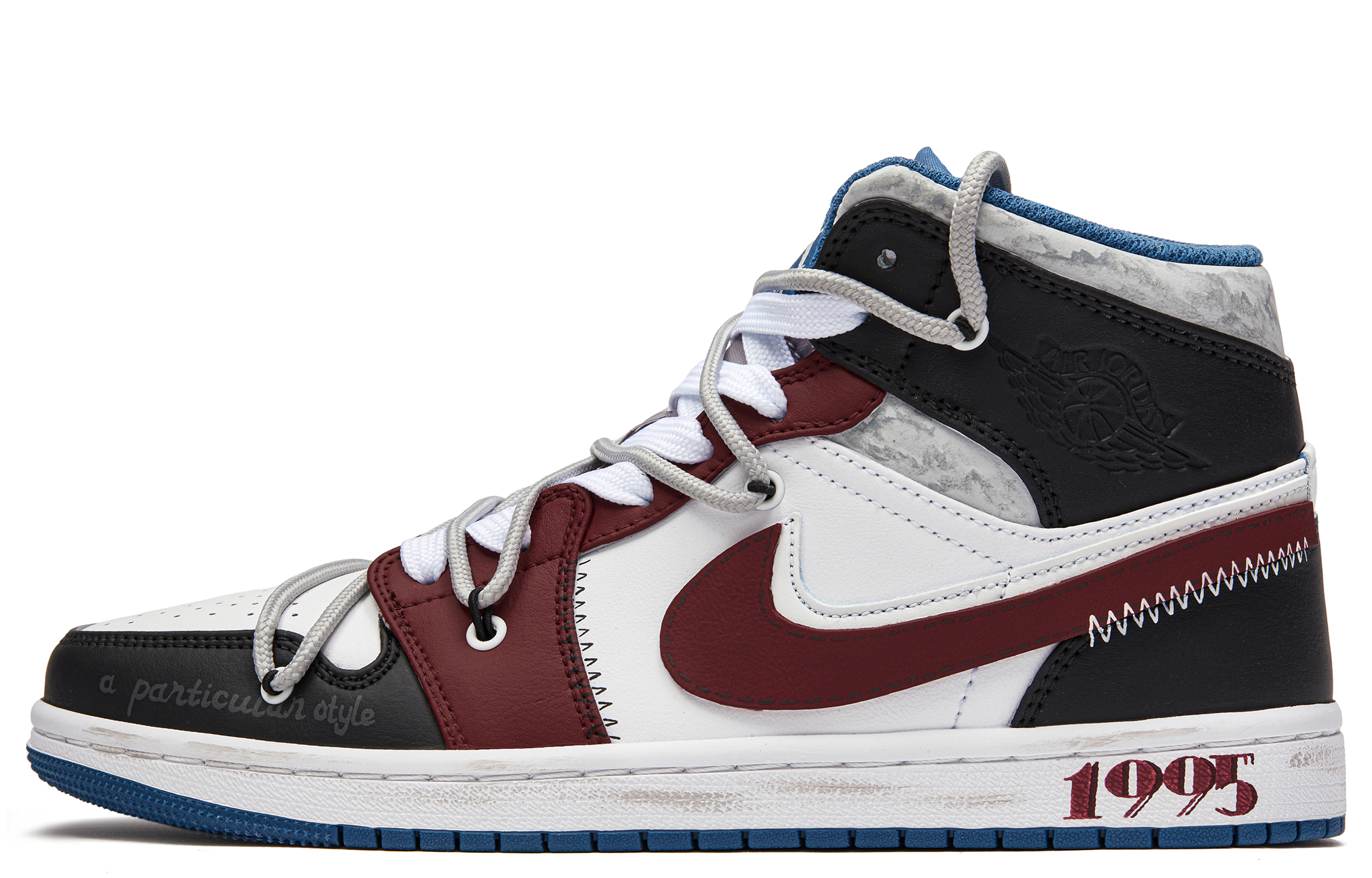 Jordan 1 Mid 'Da Vinci Custom Graffiti' 圖 2