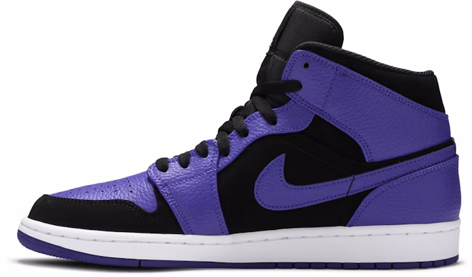 Air Jordan 1 Mid 'Dark Concord' Pria/Wanita 554724-051 Lookbook Air Jordan 1 Mid 'Dark Concord' Pria/Wanita 554724-051