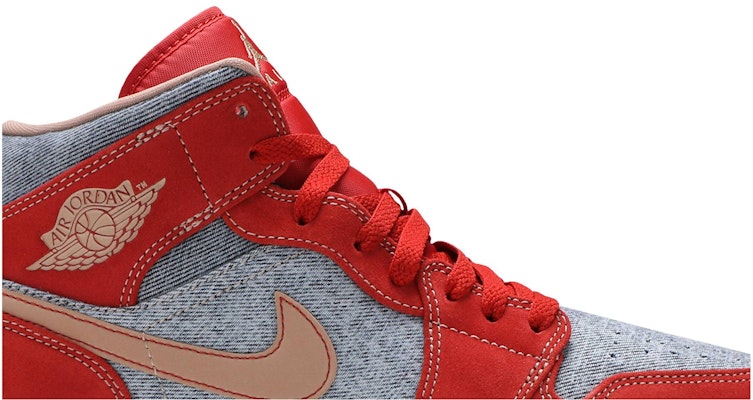 Air Jordan 1 Mid 'Denim Merah' DM4352-600 Order Air Jordan 1 Mid 'Denim Merah' DM4352-600