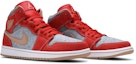 Cheap Air Jordan 1 Mid 'Denim Merah' DM4352-600