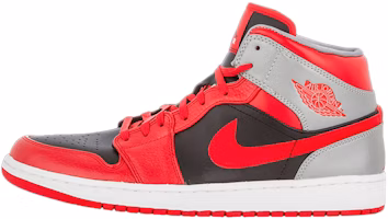 Air Jordan 1 Mid 'Fire Red' 554724-603 Air Jordan 1 Mid 'Fire Red' 554724-603