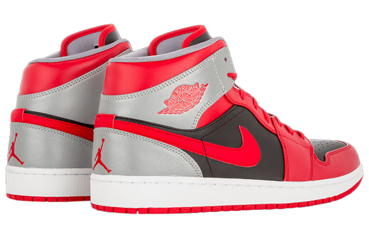 Shop Air Jordan 1 Mid 'Rojo Fuego' 554724-603