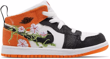 (Toddler) Air Jordan 1 Mid 'Floral' DQ8391-100