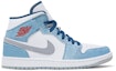 Buy Air Jordan 1 Mid 'Biru Perancis Merah Api' DN3706-401