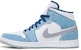 Air Jordan 1 Mid 'Biru Perancis Merah Api' DN3706-401