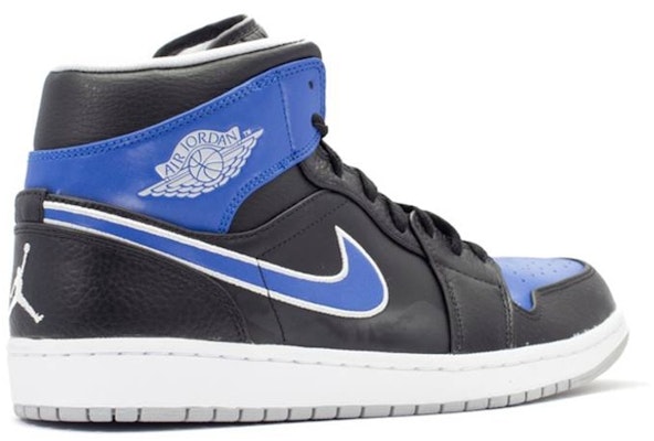 Kasut Air Jordan 1 Mid 'Game Royal' 554724-007 Lookbook Kasut Air Jordan 1 Mid 'Game Royal' 554724-007