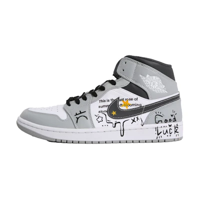 Jordan 1 Mid 'Good Luck Graffiti'