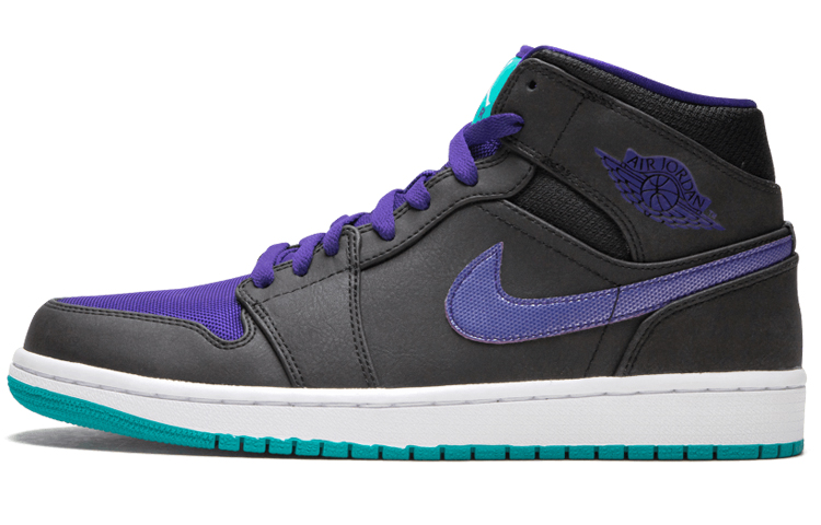 Air Jordan 1 Mid 'Grape' 554724-015