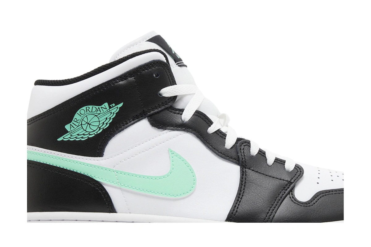 Air Jordan 1 Mid 'Green Glow'