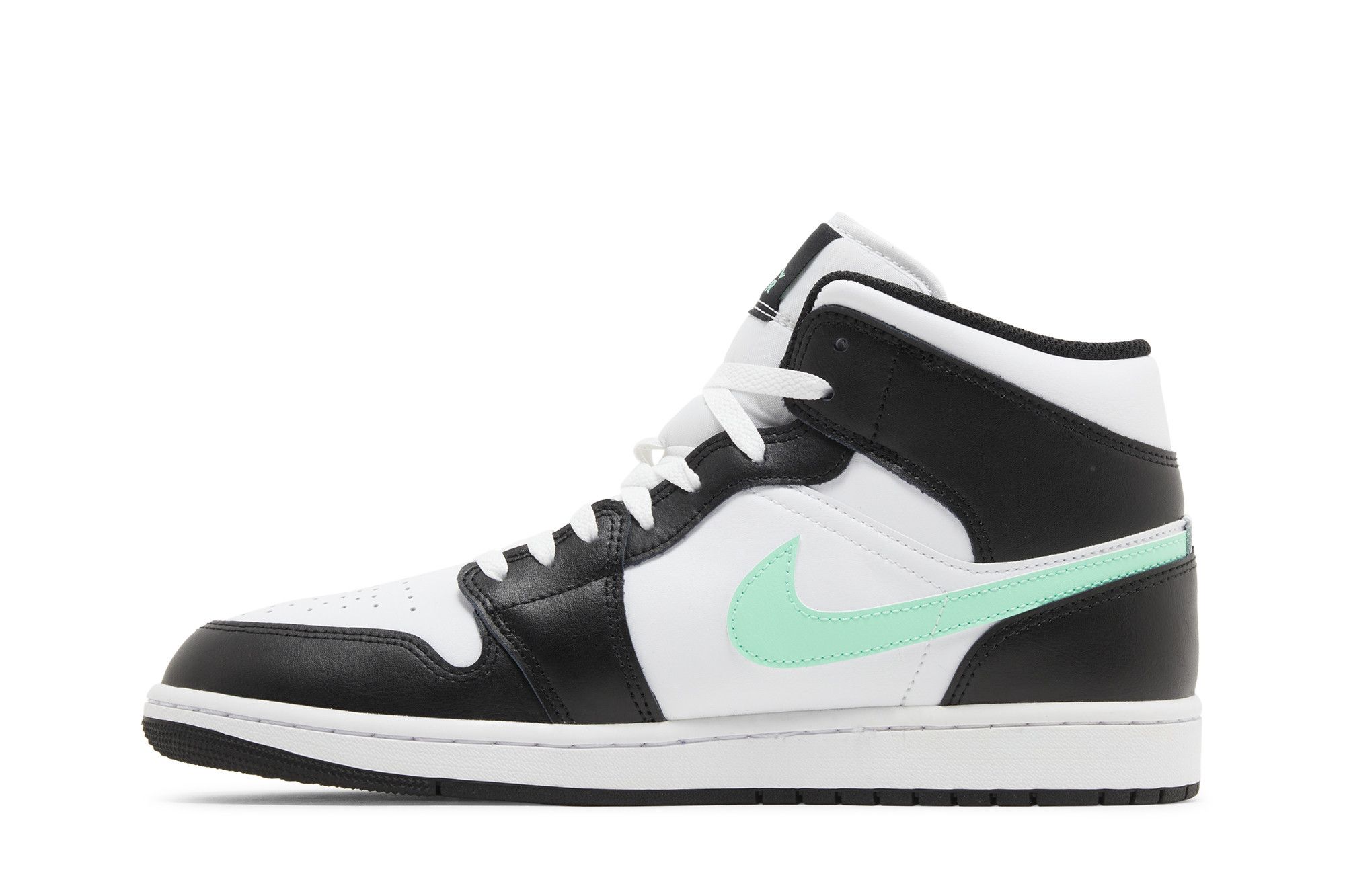 Shop Air Jordan 1 Mid 'Green Glow' DQ8426-103