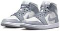 Lookbook 에어 조던 1 미드 '그레이 화이트' BQ6742-115