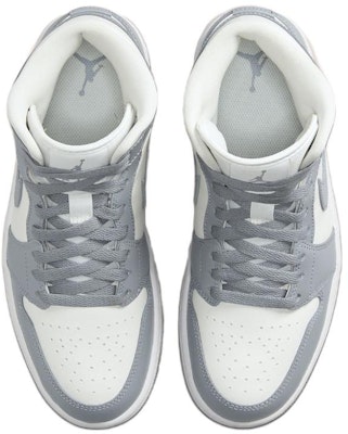 에어 조던 1 미드 '그레이 화이트' BQ6742-115 Shop 에어 조던 1 미드 '그레이 화이트' BQ6742-115