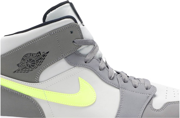 Air Jordan 1 Mid 'Gunsmoke Volt' 554724-072 Order Air Jordan 1 Mid 'Gunsmoke Volt' 554724-072