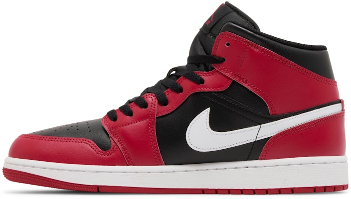 Air Jordan 1 Mid 'Gym Red Black White' DQ8426-061 Lookbook Air Jordan 1 Mid 'Gym Red Black White' DQ8426-061