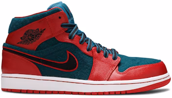Air Jordan 1 Mid 'Gym Red Dark Sea' 633206-608 Air Jordan 1 Mid 'Gym Red Dark Sea' 633206-608