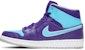 Air Jordan 1 Mid 'Hornets' 2014 554724-507 - Kasut Jordan 1 Mid 'Hornets'