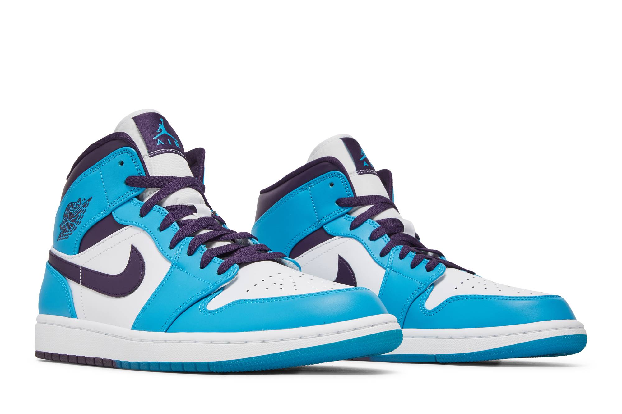 jordan 1 mid hornets footlocker