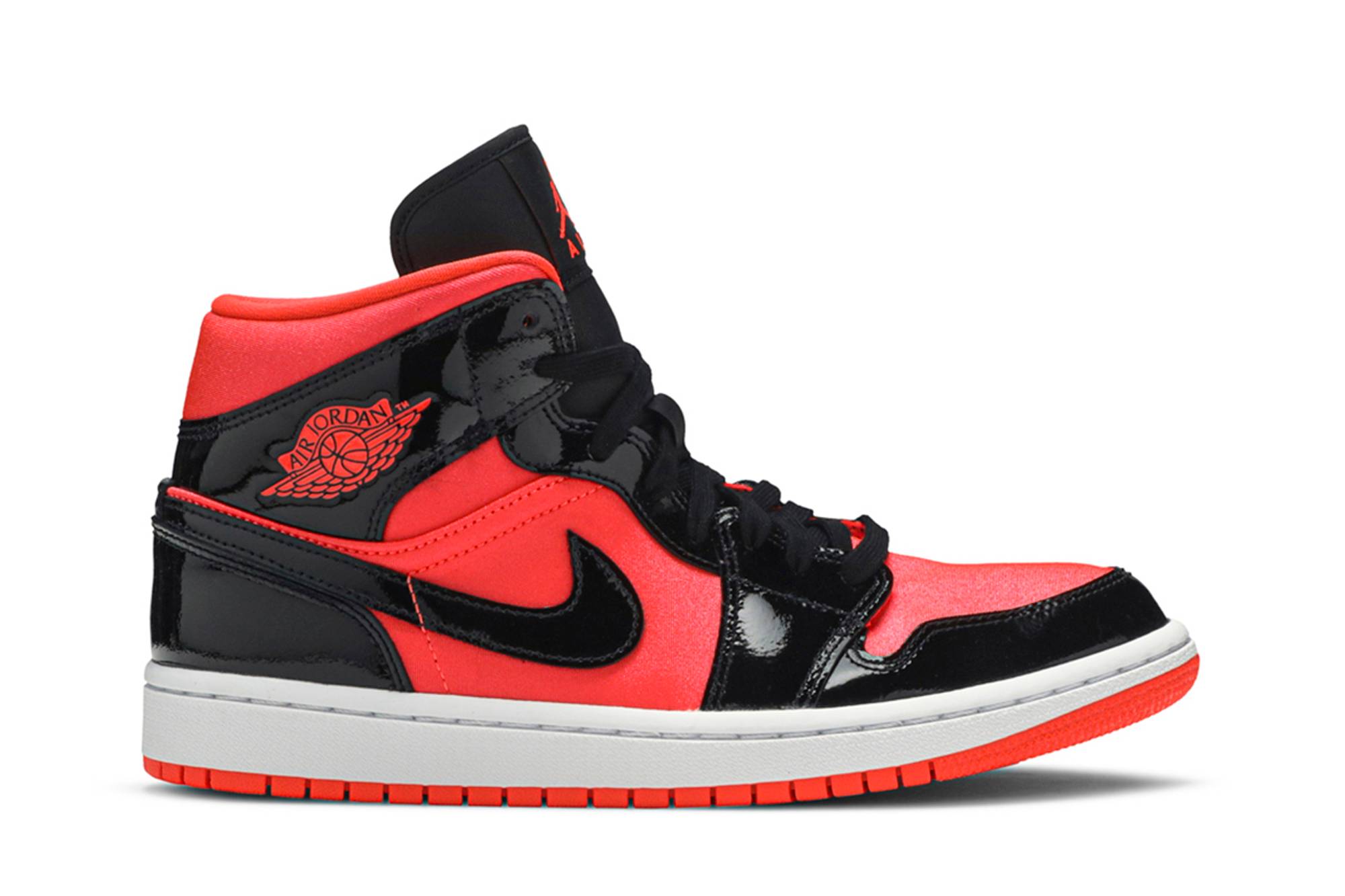(Women) Air Jordan 1 Mid 'Hot Punch' BQ6472‑600 BQ6472600 Novelship