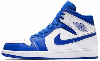 Air Jordan 1 Mid 'Hyper Royal' 554724-114 Air Jordan 1 Mid 'Hyper Royal' 554724-114
