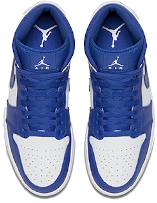 Air Jordan 1 Mid 'Hyper Royal' 554724-114 Shop Air Jordan 1 Mid 'Hyper Royal' 554724-114