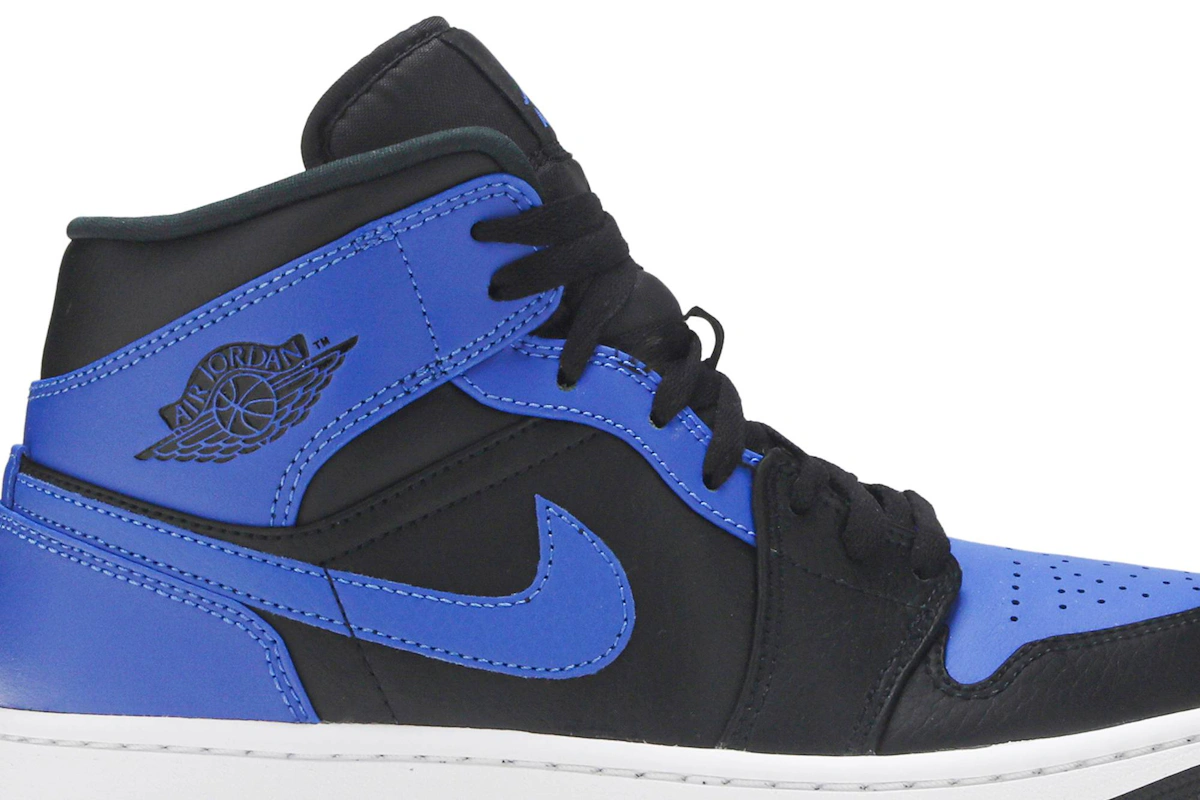 Air Jordan 1 Mid 'Hyper Royal'