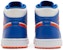 Air Jordan 1 Mid 'Knicks' Lelaki FD1029-400