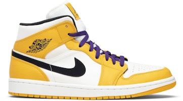 Air Jordan 1 Mid 'Lakers' 852542-700 Air Jordan 1 Mid 'Lakers' 852542-700