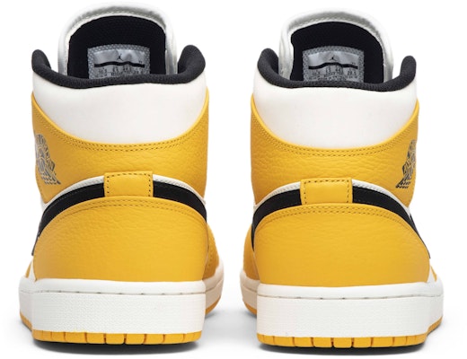 Kasut Air Jordan 1 Mid 'Lakers' 852542-700 - Warna Kuning & Ungu Details for Kasut Air Jordan 1 Mid 'Lakers' 852542-700 - Warna Kuning & Ungu