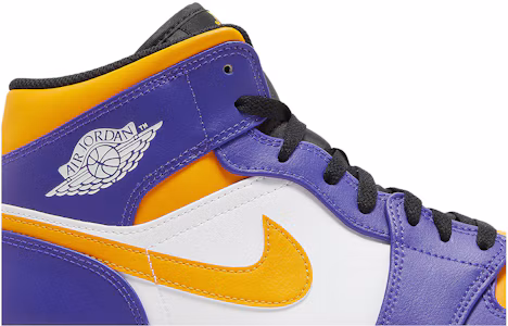 Lookbook Air Jordan 1 Mid '湖人隊' DQ8426-517