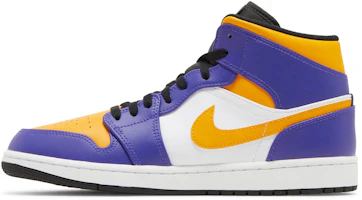 Shop Air Jordan 1 Mid '湖人隊' DQ8426-517