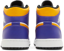 Sizing Air Jordan 1 Mid '湖人隊' DQ8426-517